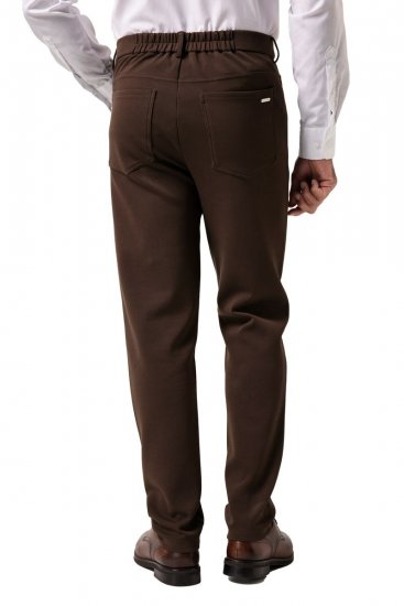 JP1880 New York Flexnamic Jerseyhose mit fünf Taschen Dunkelbraun - Herrenanzüge und -blazer - Herrenanzüge und -blazer in großen Größen