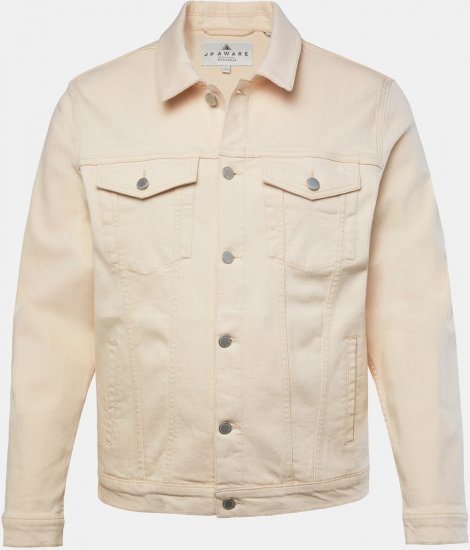 JP1880 839551 Jeansjacke aus Bio-Baumwolle Hellbeige - Herren jacken - Herren Jacken in großen Größen