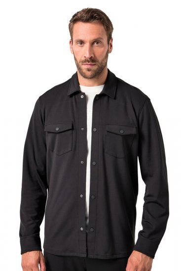 JAY-PI FLEXNAMIC® Sweat-Overshirt Black - Herren jacken - Herren Jacken in großen Größen