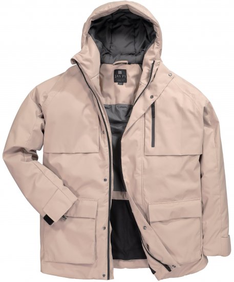 Jay-Pi Jacket Technical Waterproof Windproof Dusty Pink - Herren jacken - Herren Jacken in großen Größen