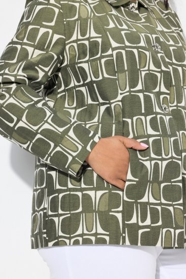 Ulla Popken 839781 Jacke Grau - Jacken - Große Jacken für Damen