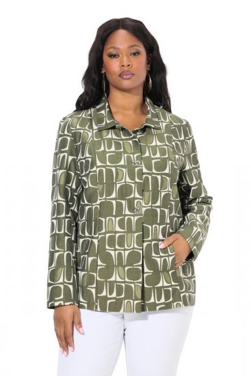 Ulla Popken 839781 Jacke Grau - Jacken - Große Jacken für Damen
