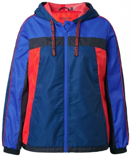 Ulla Popken 840094 Funktionsjacke Dunkelblau - Jacken - Große Jacken für Damen