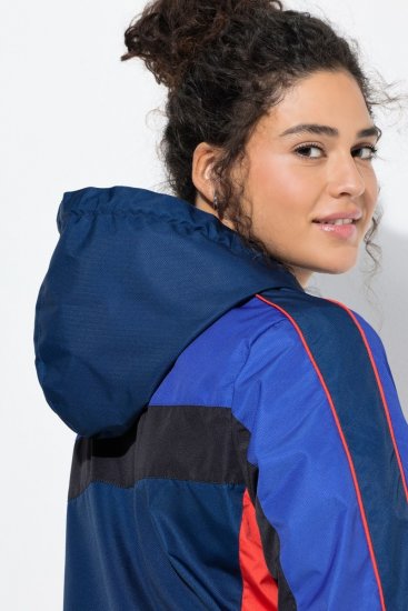 Ulla Popken 840094 Funktionsjacke Dunkelblau - Jacken - Große Jacken für Damen