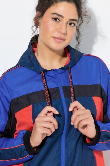 Ulla Popken 840094 Funktionsjacke Dunkelblau - Jacken - Große Jacken für Damen