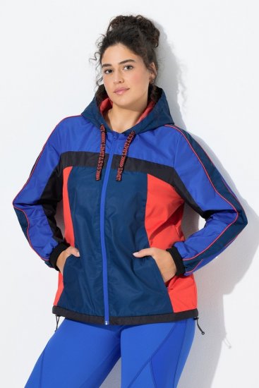 Ulla Popken 840094 Funktionsjacke Dunkelblau - Jacken - Große Jacken für Damen