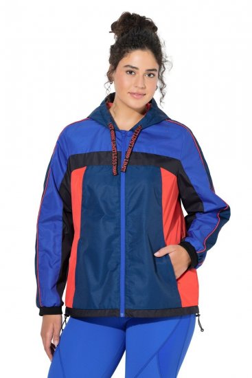 Ulla Popken 840094 Funktionsjacke Dunkelblau - Jacken - Große Jacken für Damen