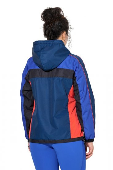 Ulla Popken 840094 Funktionsjacke Dunkelblau - Jacken - Große Jacken für Damen