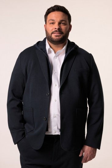 Men+ 205 Bilbao Flexlastic Jerseysakko Dunkelblau - Herrenanzüge und -blazer - Herrenanzüge und -blazer in großen Größen