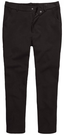 Men+ 207 Bilbao Flexlastic Jersey-Chinohose Schwarz - Herrenanzüge und -blazer - Herrenanzüge und -blazer in großen Größen
