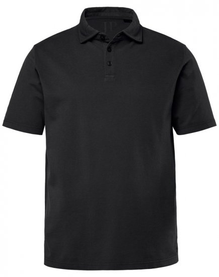 JP1880 Polo Shirt Pique Vintage Black - Polo-shirts für herren - Polo-Shirts für Herren in großen Größen
