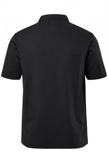 JP1880 Polo Shirt Pique Vintage Black - Polo-shirts für herren - Polo-Shirts für Herren in großen Größen