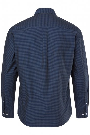 JP1880 Shirt Long Sleeve Kent Collar Navy - Herrenhemden - Herrenhemden in großen Größen