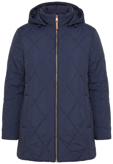 Ulla Popken 841360 Steppjacke Dunkelblau - Jacken - Große Jacken für Damen