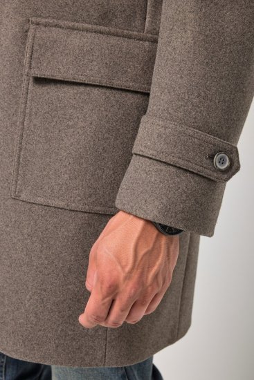 JP1880 Coat Flexnamic Quilted Insert Grey TALL - TALL jacken - Jacken in TALL-Länge