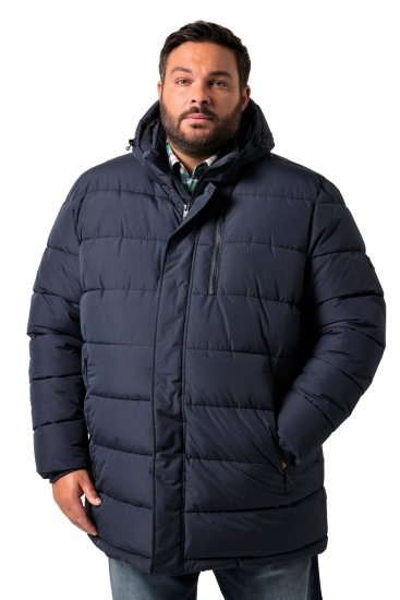 Men+ 426 Parka mit Kapuze Marineblau - Herren jacken - Herren Jacken in großen Größen