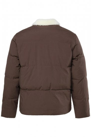 JP1880 842508 Jacke mit Teddykragen Haselnuss - Herren jacken - Herren Jacken in großen Größen
