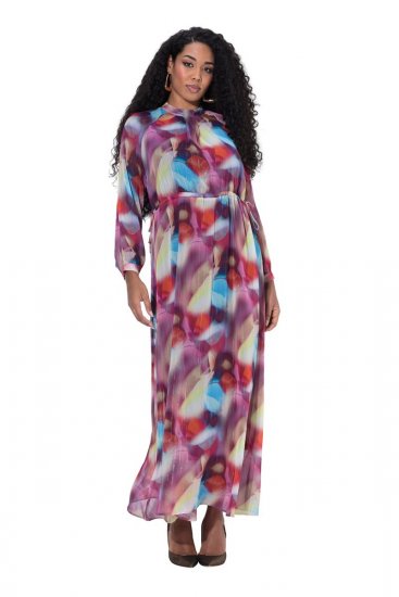 Ulla Popken 842719 Abendkleid Schwarz - Abendkleider - Abendkleider für Damen in großen Größen
