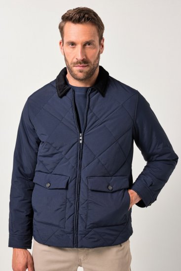 JP1880 842790 Gesteppte Bomberjacke aus recyceltem Material Dunkelblau - Herren jacken - Herren Jacken in großen Größen