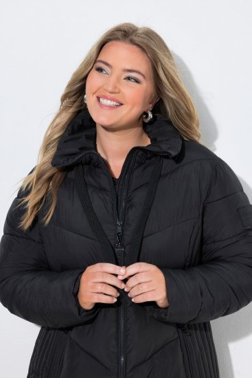 Ulla Popken 842877 Funktionsjacke Schwarz - Jacken - Große Jacken für Damen