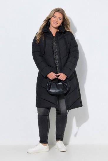 Ulla Popken 842877 Funktionsjacke Schwarz - Jacken - Große Jacken für Damen