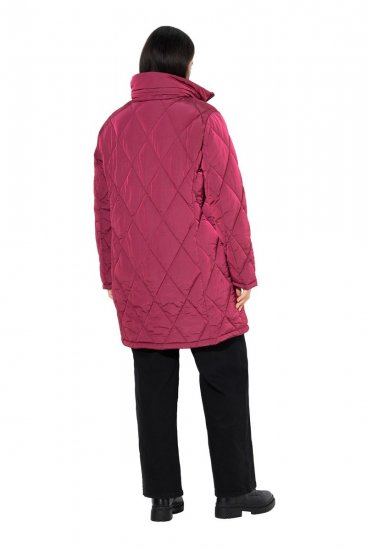 Ulla Popken 842937 Steppjacke Rot - Jacken - Große Jacken für Damen