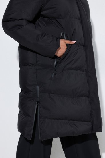 Ulla Popken SYMPATEX Triple Function Coat Black - Mäntel - Große Größen: Mäntel für Damen