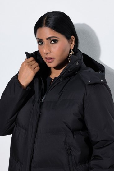 Ulla Popken SYMPATEX Triple Function Coat Black - Mäntel - Große Größen: Mäntel für Damen