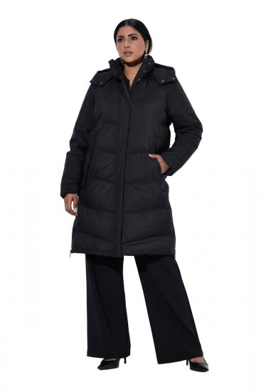 Ulla Popken SYMPATEX Triple Function Coat Black - Mäntel - Große Größen: Mäntel für Damen