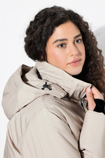 Ulla Popken 844034 Funktionsjacke Champagner - Jacken - Große Jacken für Damen