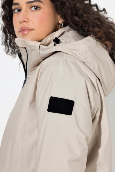 Ulla Popken 844034 Funktionsjacke Champagner - Jacken - Große Jacken für Damen