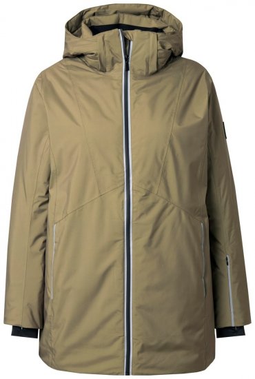 Ulla Popken 844034 Funktionsjacke Khaki - Jacken - Große Jacken für Damen