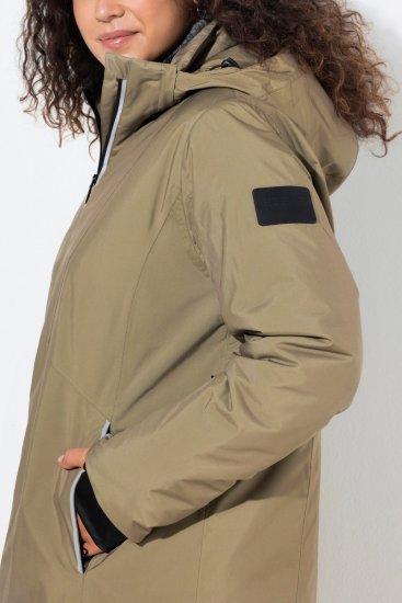 Ulla Popken 844034 Funktionsjacke Khaki - Jacken - Große Jacken für Damen