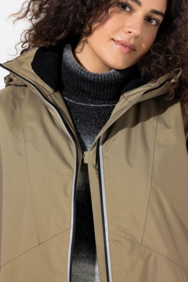 Ulla Popken 844034 Funktionsjacke Khaki - Jacken - Große Jacken für Damen