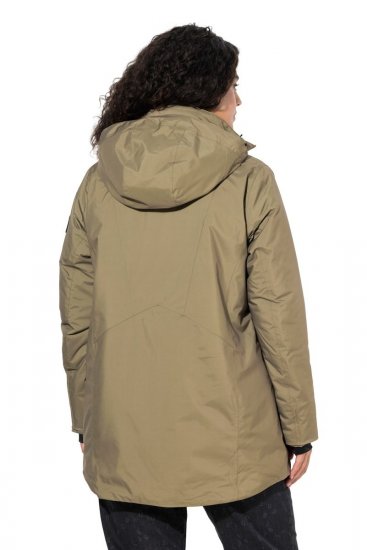 Ulla Popken 844034 Funktionsjacke Khaki - Jacken - Große Jacken für Damen