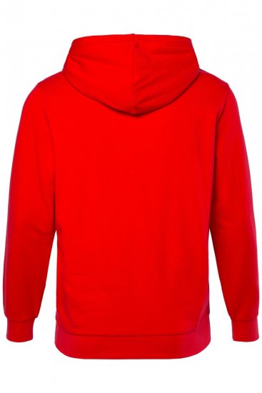 Men+ 305 Kapuzen-Sweatjacke Soho LDN Chilirot - Herren-sweater und -hoodies - Herren-Sweater und -Hoodies in großen Größen
