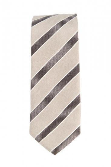 JP1880 Silk Tie Extra Long with Stripes - Krawatten und Fliegen - 