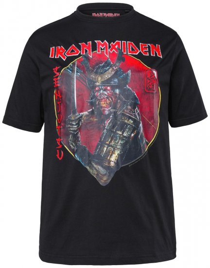 JP1880 845106 Iron Maiden Senjutsu T-Shirt Schwarz - Band-T-shirts - Band T-Shirts für große Größen