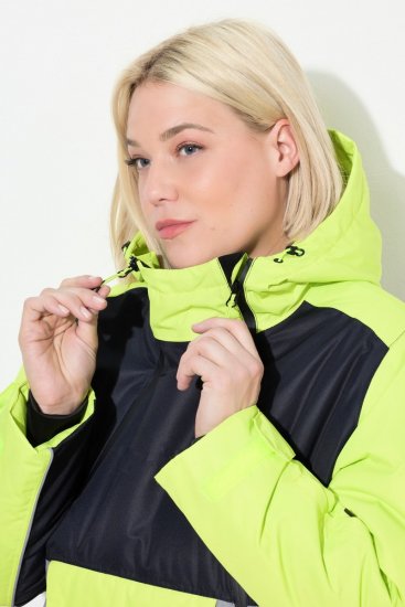 Ulla Popken 845115 Funktionsmantel Grau - Mäntel - Große Größen: Mäntel für Damen