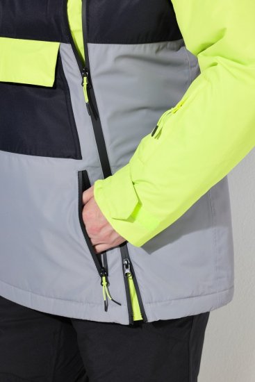 Ulla Popken 845115 Funktionsmantel Grau - Mäntel - Große Größen: Mäntel für Damen