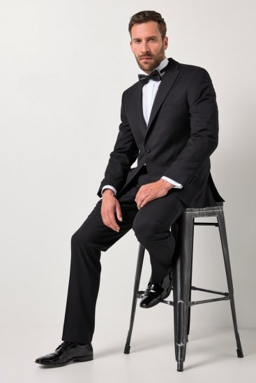JP1880 Adonis Smokingsakko Schwarz - Herrenanzüge und -blazer - Herrenanzüge und -blazer in großen Größen