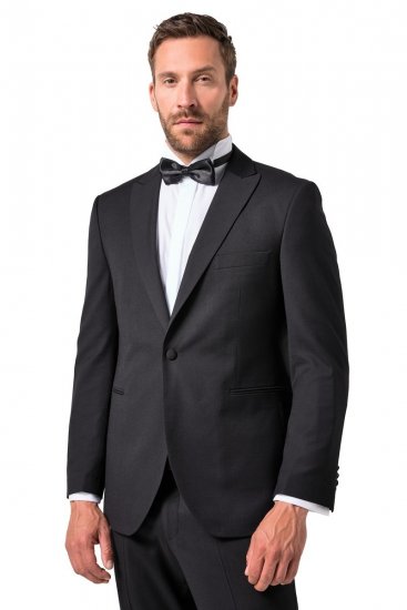 JP1880 Adonis Smokingsakko Schwarz - Herrenanzüge und -blazer - Herrenanzüge und -blazer in großen Größen