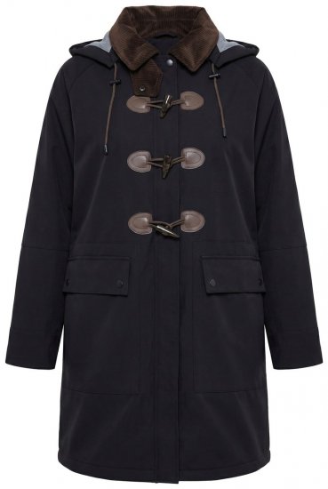 Ulla Popken 846278 Softshellmantel Schwarz - Mäntel - Große Größen: Mäntel für Damen