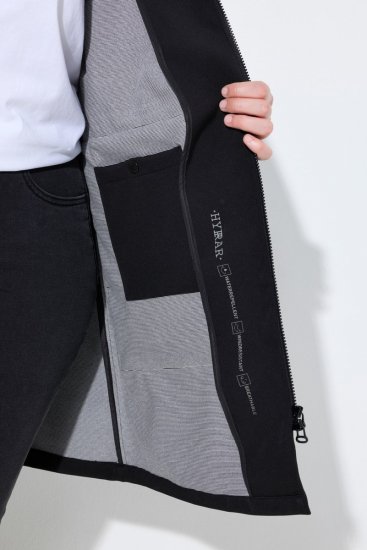 Ulla Popken 846278 Softshellmantel Schwarz - Mäntel - Große Größen: Mäntel für Damen