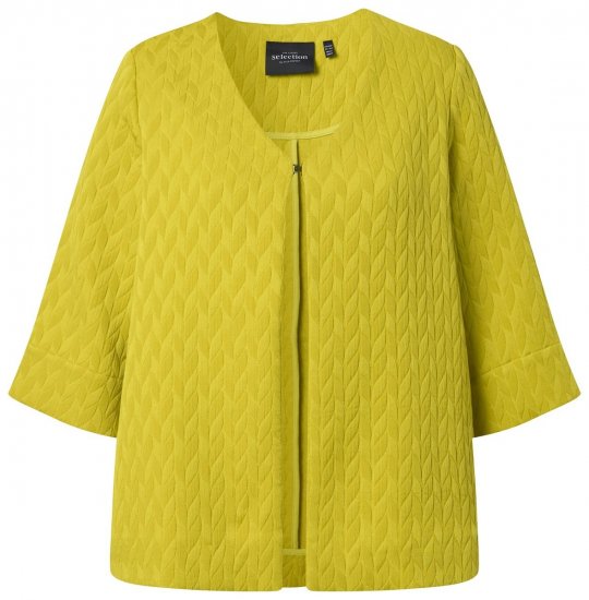 Ulla Popken 846339 Jacke Oliv - Jacken - Große Jacken für Damen