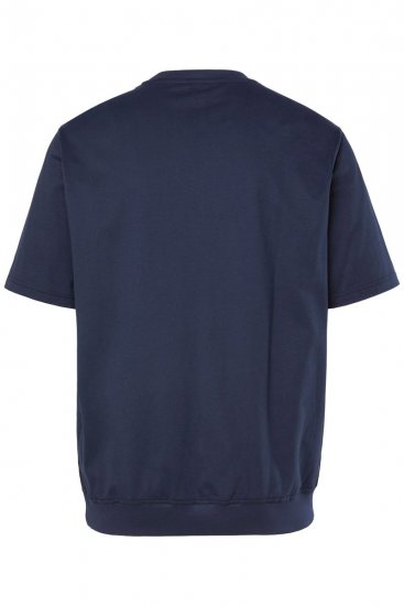 JP1880 846657 T-Shirt Bauchfit mit Badges Dunkelblau TALL - TALL T-shirts - Extra lange T-Shirts Herren