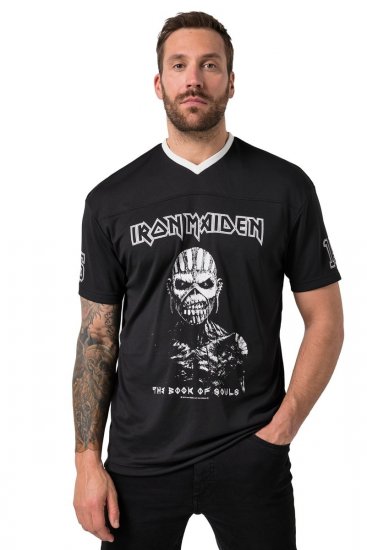 JP1880 Iron Maiden The Book of Souls T-Shirt Black - Band-T-shirts - Band T-Shirts für große Größen