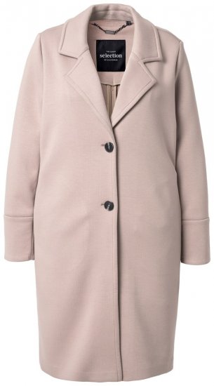 Ulla Popken 846929 Mantel Beige - Mäntel - Große Größen: Mäntel für Damen