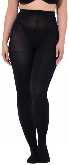 Ulla Popken 849063 Strumpfhose Schwarz - Strumpfhosen & Socken - 