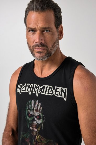 JP1880 849285 Iron Maiden The Book of Souls Tanktop Schwarz - Band-T-shirts - Band T-Shirts für große Größen
